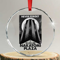 Never Forget Nakatomi Plaza 1988 Crystal Glass Ornament TS09