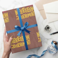 New Achievement Wrapping Paper Roll Funny Sci-Fi Book Lover