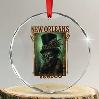 New Orleans Voodoo Crystal Glass Ornament Bourbon Street French Quarter Creepy Occult Lover