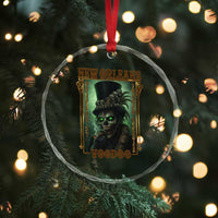New Orleans Voodoo Crystal Glass Ornament Bourbon Street French Quarter Creepy Occult Lover