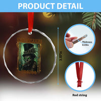 New Orleans Voodoo Crystal Glass Ornament Bourbon Street French Quarter Creepy Occult Lover