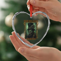 New Orleans Voodoo Heart Crystal Glass Ornament Bourbon Street French Quarter Creepy Occult Lover