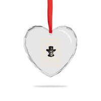 New Orleans Voodoo Heart Crystal Glass Ornament Tales Of Voodoo Magic Skull Spooky Hoodoo Rootworker