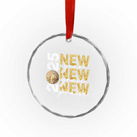 New Year New Grace New Praise 2025 Crystal Glass Ornament TS11