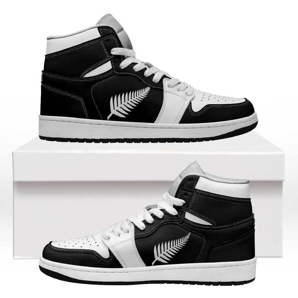 New Zealand High Sneakers AJ1 Classic National Flag Style - Wonder Print Shop