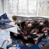 Ni Dieu Ni Maitre No God No Masters Wrapping Paper Roll Raven Skull - Wonder Print Shop