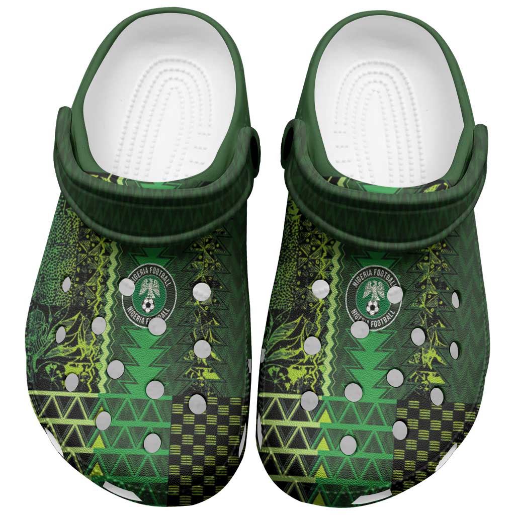 Nigeria Football Clogs Shoes The Naija-Tribal Sporty Style - Wonder Print Shop
