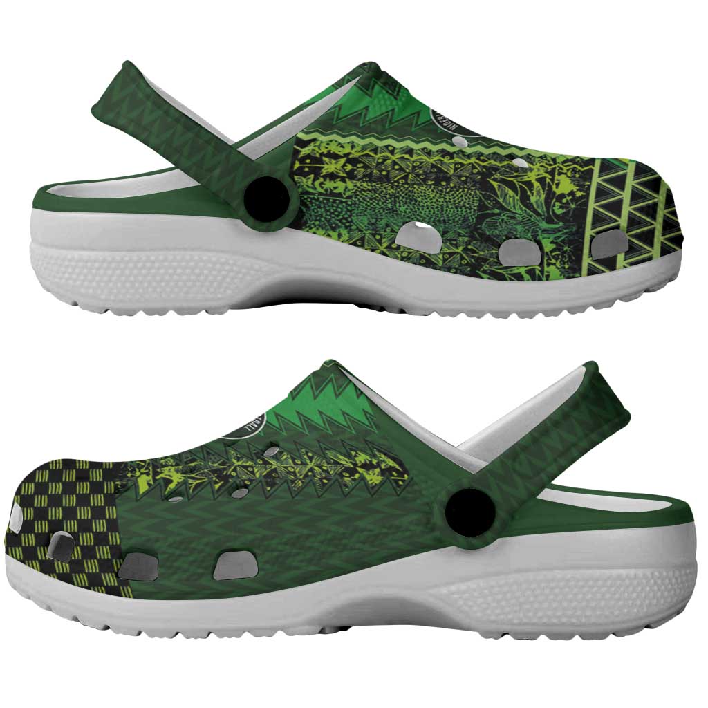 Nigeria Football Clogs Shoes The Naija-Tribal Sporty Style - Wonder Print Shop