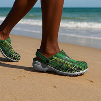 Nigeria Football Clogs Shoes The Naija-Tribal Sporty Style - Wonder Print Shop