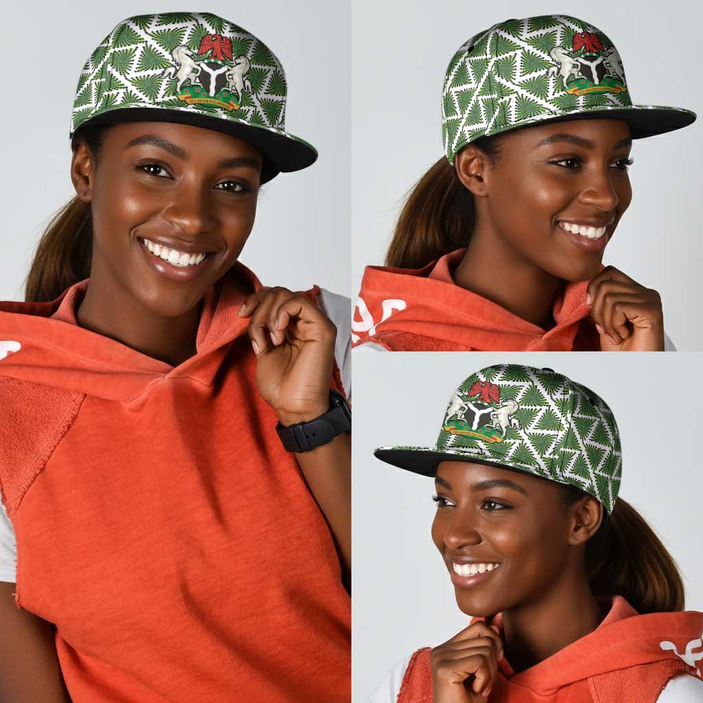 Nigeria Football Snapback Cap Come On Super Eagles - Wonder Print Shop