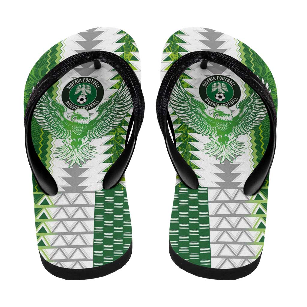Nigeria National Football Flip Flops Naija Super Eagles - Wonder Print Shop