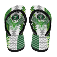 Nigeria National Football Flip Flops Naija Super Eagles - Wonder Print Shop