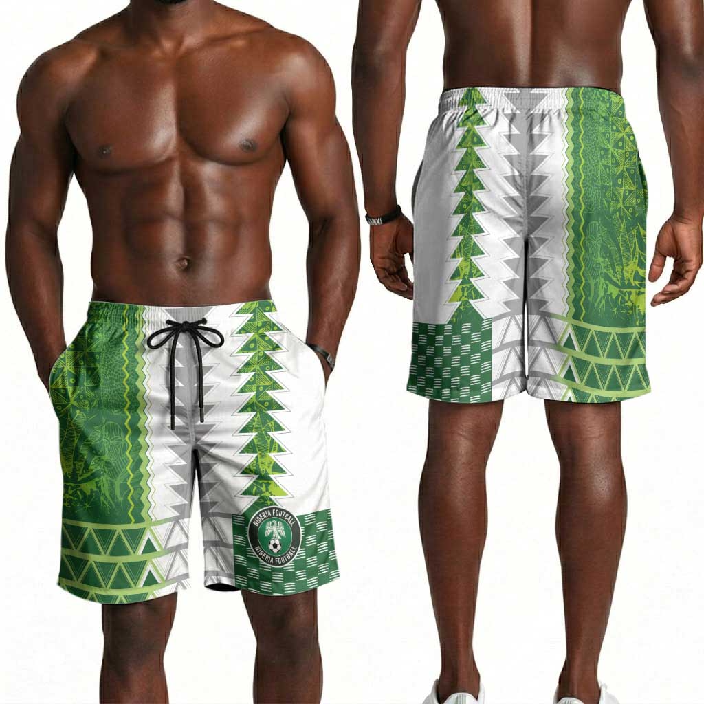 Nigeria National Football Shorts for Men Naija Super Eagles - Wonder Print Shop