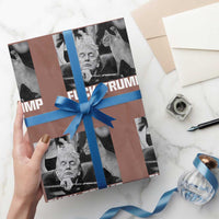 No Human Is Illegal Wrapping Paper Roll Funny Cat Anti ICE Meme