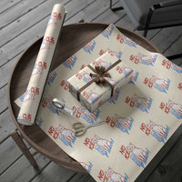No Ice Please Angry Cat Graphic Wrapping Paper Roll Subtle Against Ice Protest Political Resistance