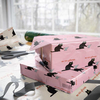No Ice Please Wrapping Paper Roll Funny Cat Abolish ICE Meme Protest