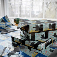 No Ice Please Wrapping Paper Roll Funny Cat Anti ICE Artist Meme