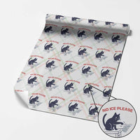 No Ice Please Wrapping Paper Roll Funny Cat Anti ICE Meme