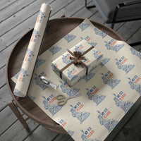 No Ice Please Wrapping Paper Roll Funny Statue of Liberty Anti ICE Deportation Human Rights
