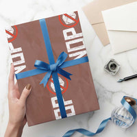 No ICE Protest Wrapping Paper Roll Nope Sign Vertical
