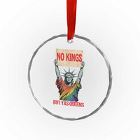 No Kings But Yas Queens Crystal Glass Ornament Statue Of Liberty LGBTQ Pride Ally Pride