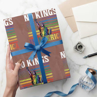 No Kings In America LGBT Pride Wrapping Paper Roll Anti Authoritarian Political