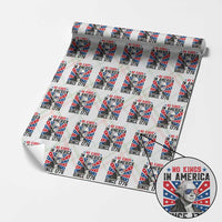 No Kings in America Since 1776 Wrapping Paper Roll Founding Fathers George Washington Patriotic - Wonder Print Shop