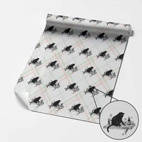 No Kings No Wars No Ice Cat Wrapping Paper Roll Political Humor Gift