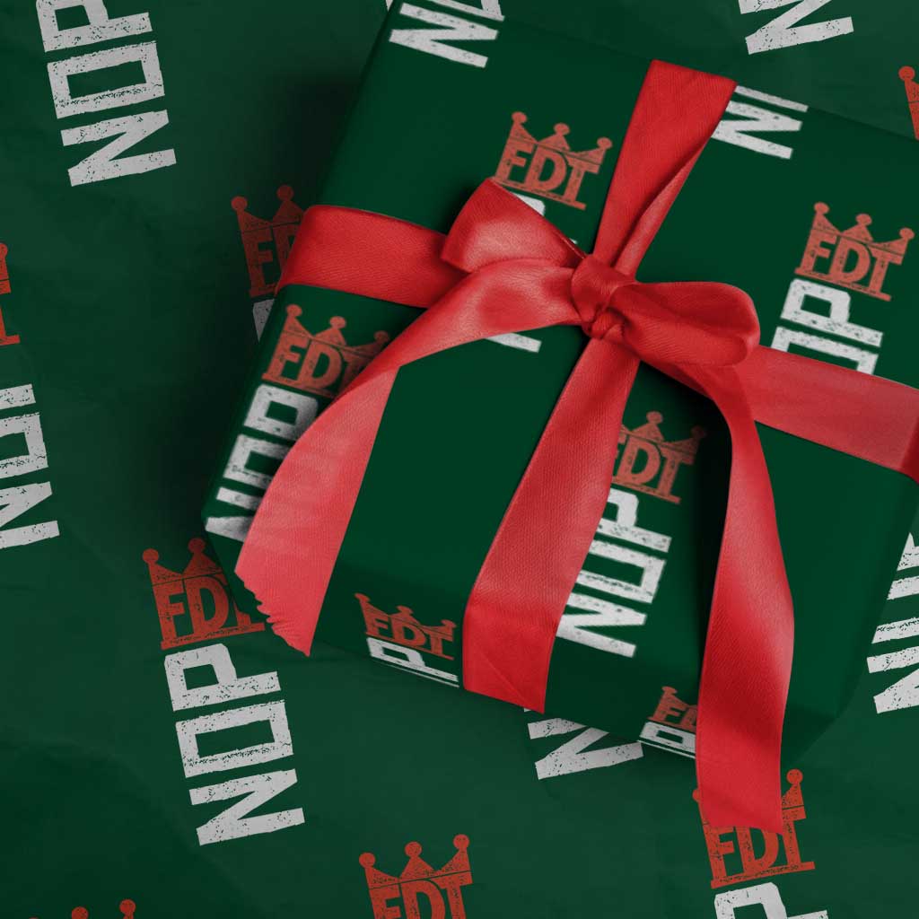No Kings Protest Nope Funny Political Satire Wrapping Paper Roll
