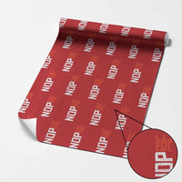 No Kings Protest Nope Funny Political Satire Wrapping Paper Roll