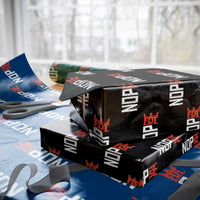 No Kings Protest Nope Funny Political Satire Wrapping Paper Roll