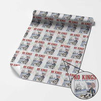 No Kings Since 1776 George Washington Wrapping Paper Roll Political Humor Gift