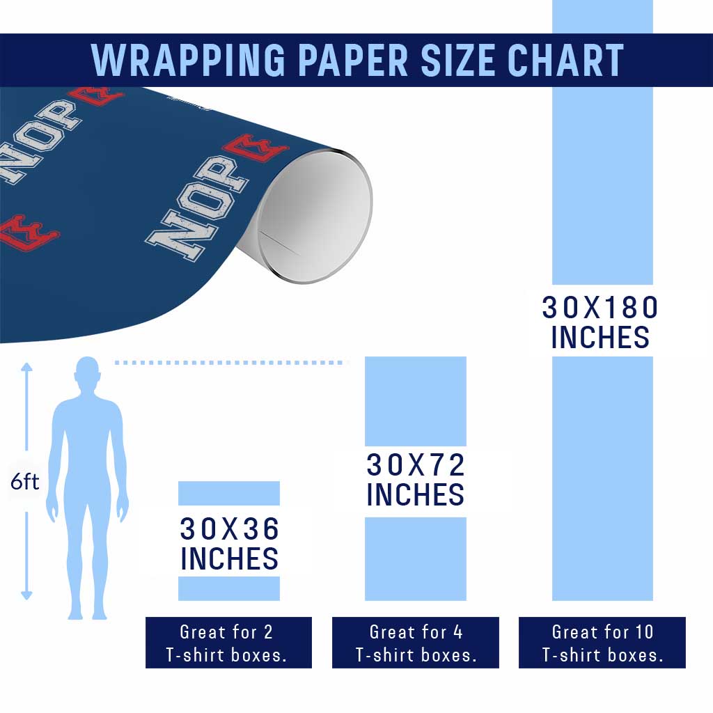 No Kings Wrapping Paper Roll In America Protest - Wonder Print Shop