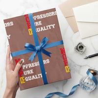 No Kings Wrapping Paper Roll No Oppressors Pure Equality - Wonder Print Shop