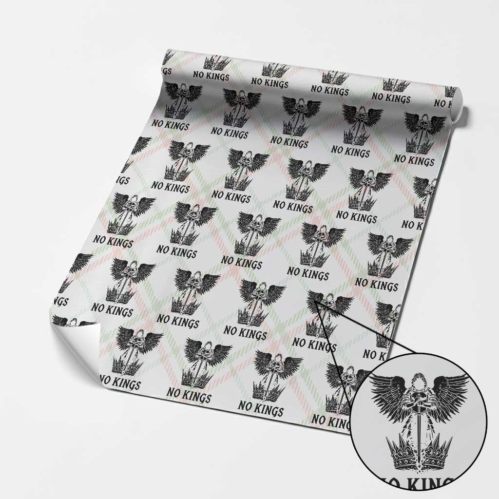 No Kings Wrapping Paper Roll St Michael Archangel Victory Over Tyranny