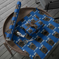 No Man Left Behind Soldiers Brotherhood Wrapping Paper Roll American Flag US Military