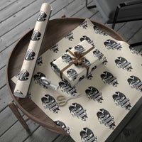 No More Minnesota Nice Loon Resistance Wrapping Paper Roll Ice Out Rebellion