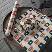 No One Wants To Fight For Israel Dove Wrapping Paper Roll Peace Freedom Supporter Anti War