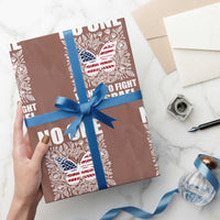 No One Wants To Fight For Israel Wrapping Paper Roll America First Anti War