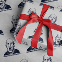 No One Wants To Fight For Israel Wrapping Paper Roll Marine Veteran America First Anti War