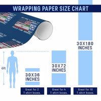 No One Wants To Fight For Israel Wrapping Paper Roll Marine Veteran Freedom Statement