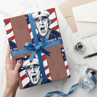 No One Wants To Fight For Israel Wrapping Paper Roll US Marine Veteran Anti War