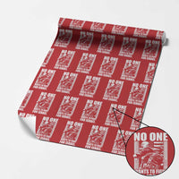 No One Wants To Fight For Israel Wrapping Paper Roll US Marine Veteran Anti War America First