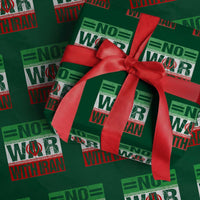 No War With Iran Wrapping Paper Roll Freedom For Iranians Vintage Iran Flag