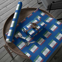 No War With Iran Wrapping Paper Roll Iranian People Support Barbed Wire Peace Sign