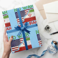 No War With Iran Wrapping Paper Roll Middle East Freedom