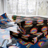 No Wars No Ice No Kings Retro Rainbow Wrapping Paper Roll Remove Nasty Orange Stains Protest Political Satire