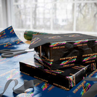 Nom Nom Nom Crayons Wrapping Paper Roll Since 1775 Funny Military Joke Veterans - Wonder Print Shop