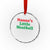 Nonna's Little Meatball Crystal Glass Ornament Funny Italian Family Baby Humor - Wonder Print Shop