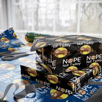 Nope Not Today Wrapping Paper Roll Funny Sloth Lover Gift - Wonder Print Shop